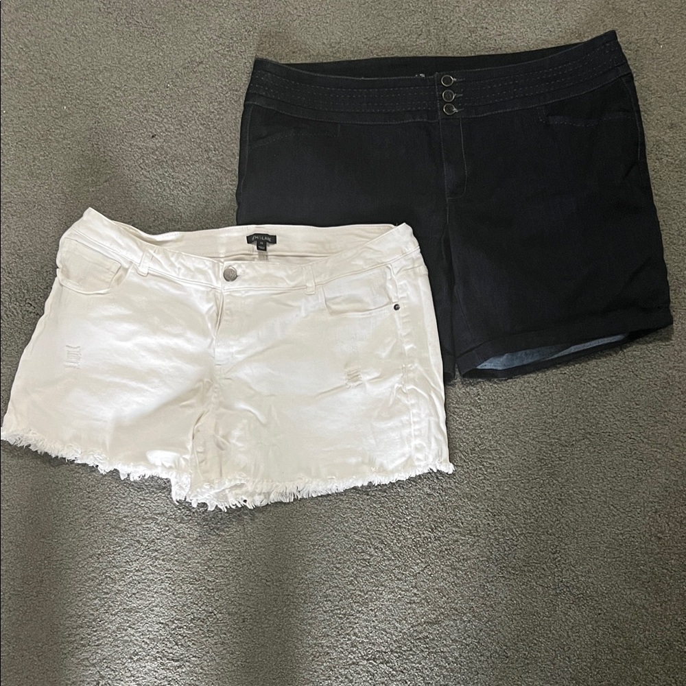 Women's Maurices and 6th &Lane Shorts Size 22